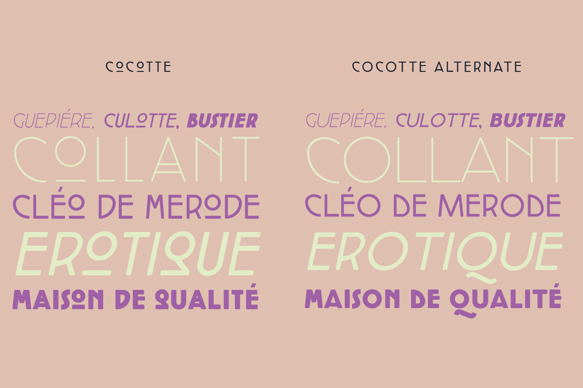Cocotte - 12 Fonts preview 7