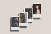 Polaroid Set Mockup, an Advertising Mockup by Lxadesign (Thumbnail 2 of 11)