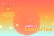Groovy Tangerine Bokeh Grainy, a Texture Graphic by Vintage Digital Textures (Thumbnail 19 of 19)