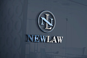 Letter N & L Logo | Law Logo, a Branding & Logo Template by REDVY CREATIVE (Thumbnail 1 of 4)