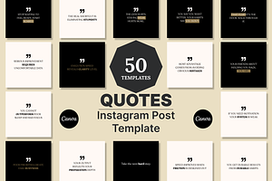 50 INSPIRING INSTAGRAM TEMPLATE