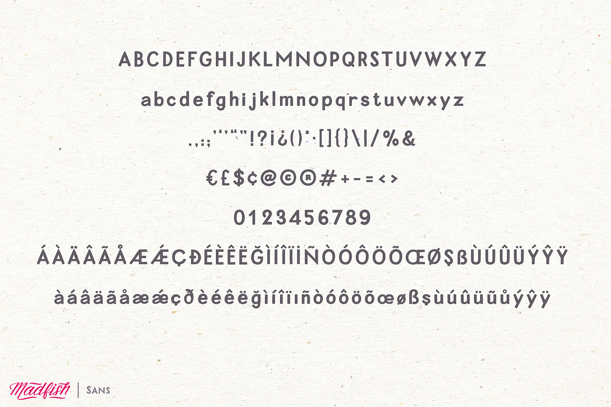 Madfish Font Family ++ EXTRAS, a Script Font by Ayca Atalay (Photo 13 of 15)