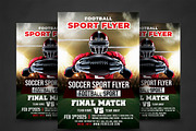 American Football Flyer Templates, a Flyer Template by AfzaalGraphics (Thumbnail 1 of 4)