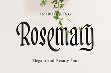 Rosemary - Elegant And Beauty Font