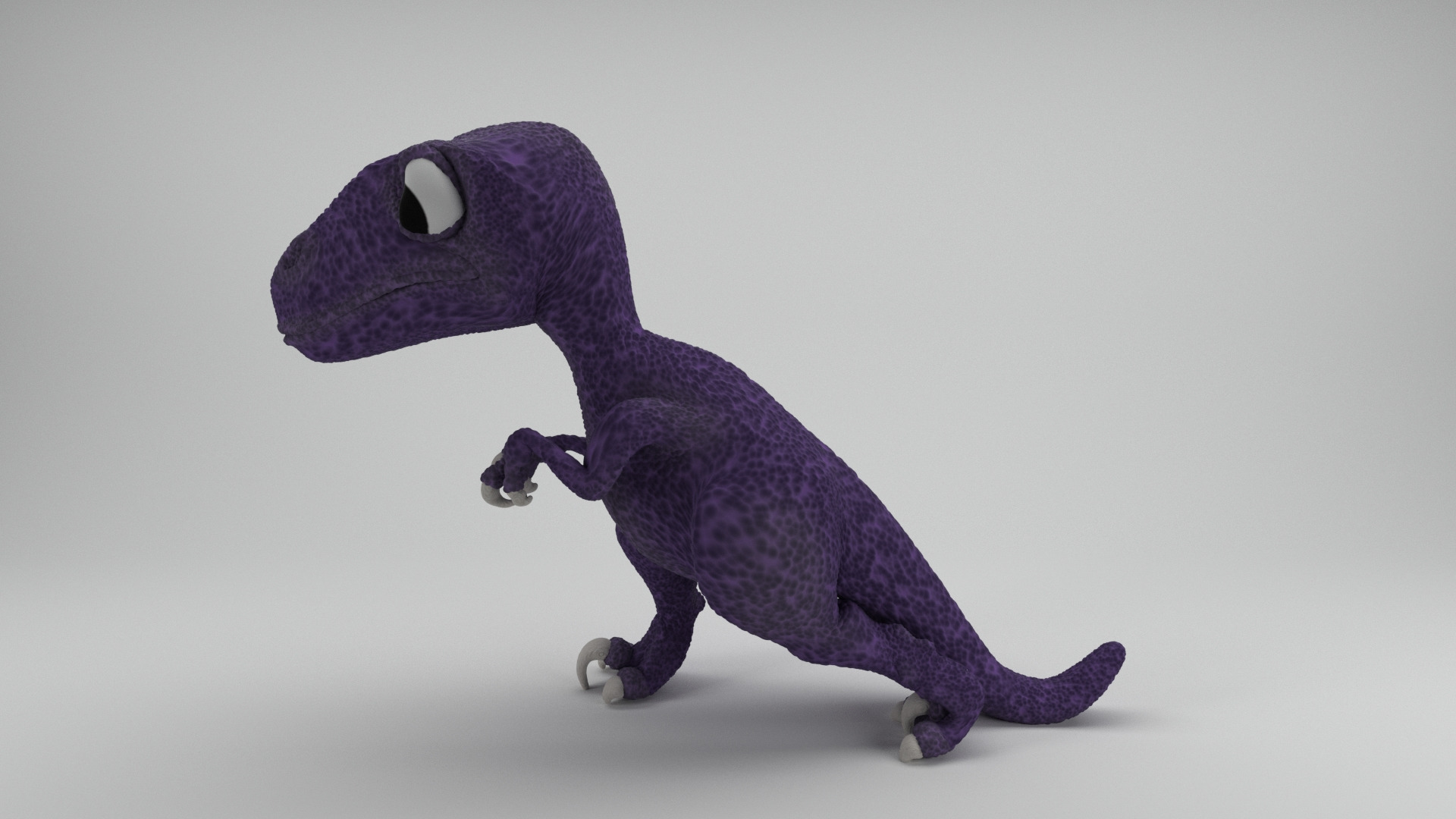 Cartoon Raptor, an Animal 3D Model by kjpargeterimages