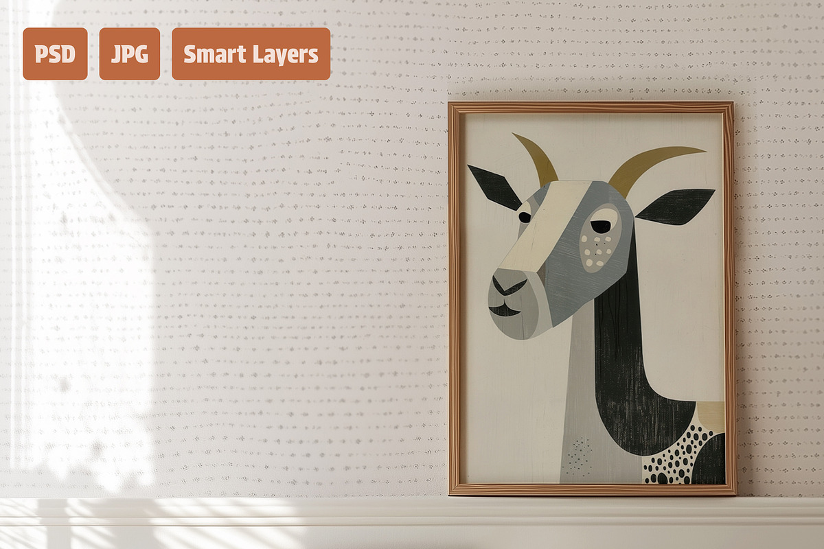 Whimsy Walls: Kids Frame Mockups Set, a Household Mockup by NikiArts (Photo 4 of 9)