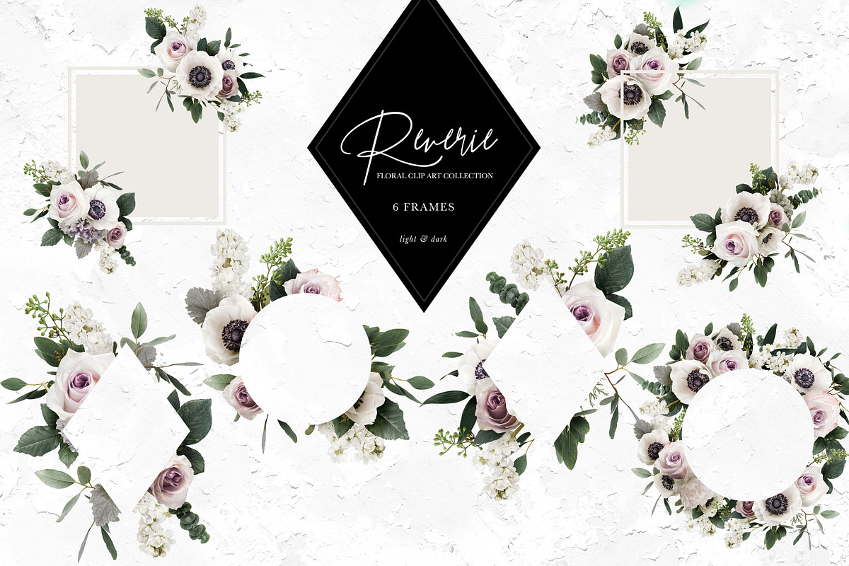 Reverie Floral Clip Art Collection, an Object Graphic by Eclectic Anthology (Photo 20 of 21)