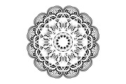 Black and White Mandala Patterns Set, a Decorative Illustration by NJ Himel (Thumbnail 38 of 101)