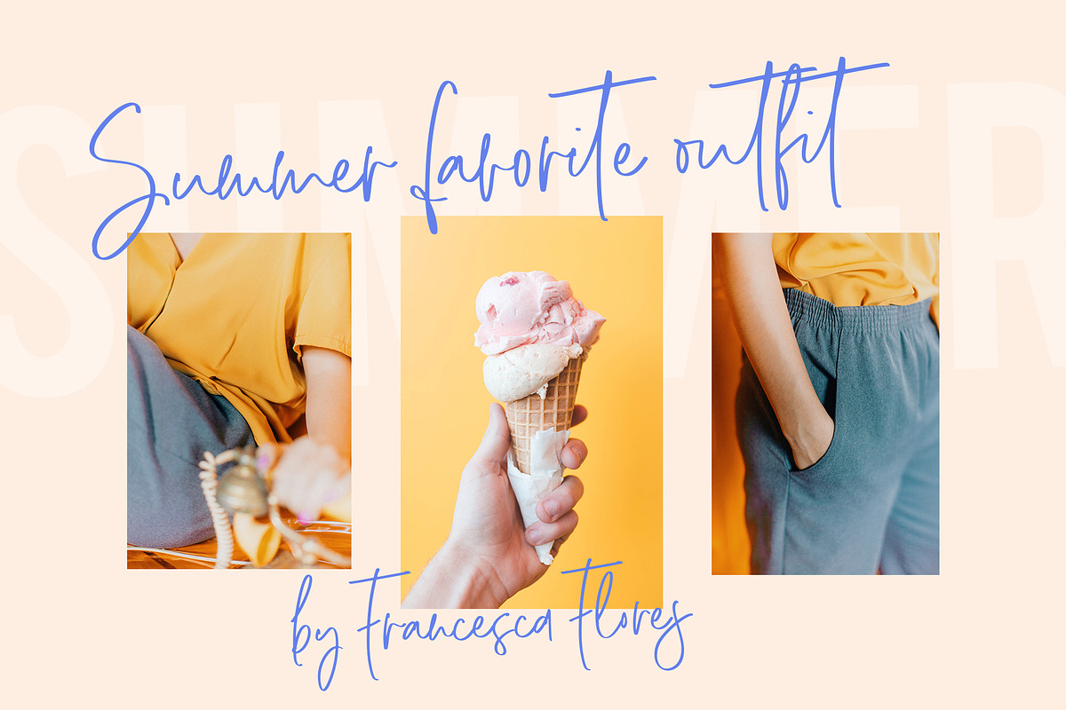 Rising Moon Handwritten Font preview 5
