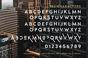 Blackpast - Futuristic Logo Font, a Sans Serif Font by Sarid Ezra (Thumbnail 6 of 6)
