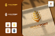 Set of Wheat Agriculture logo design, a Branding & Logo Template by Lucky Creative (Thumbnail 4 of 5)