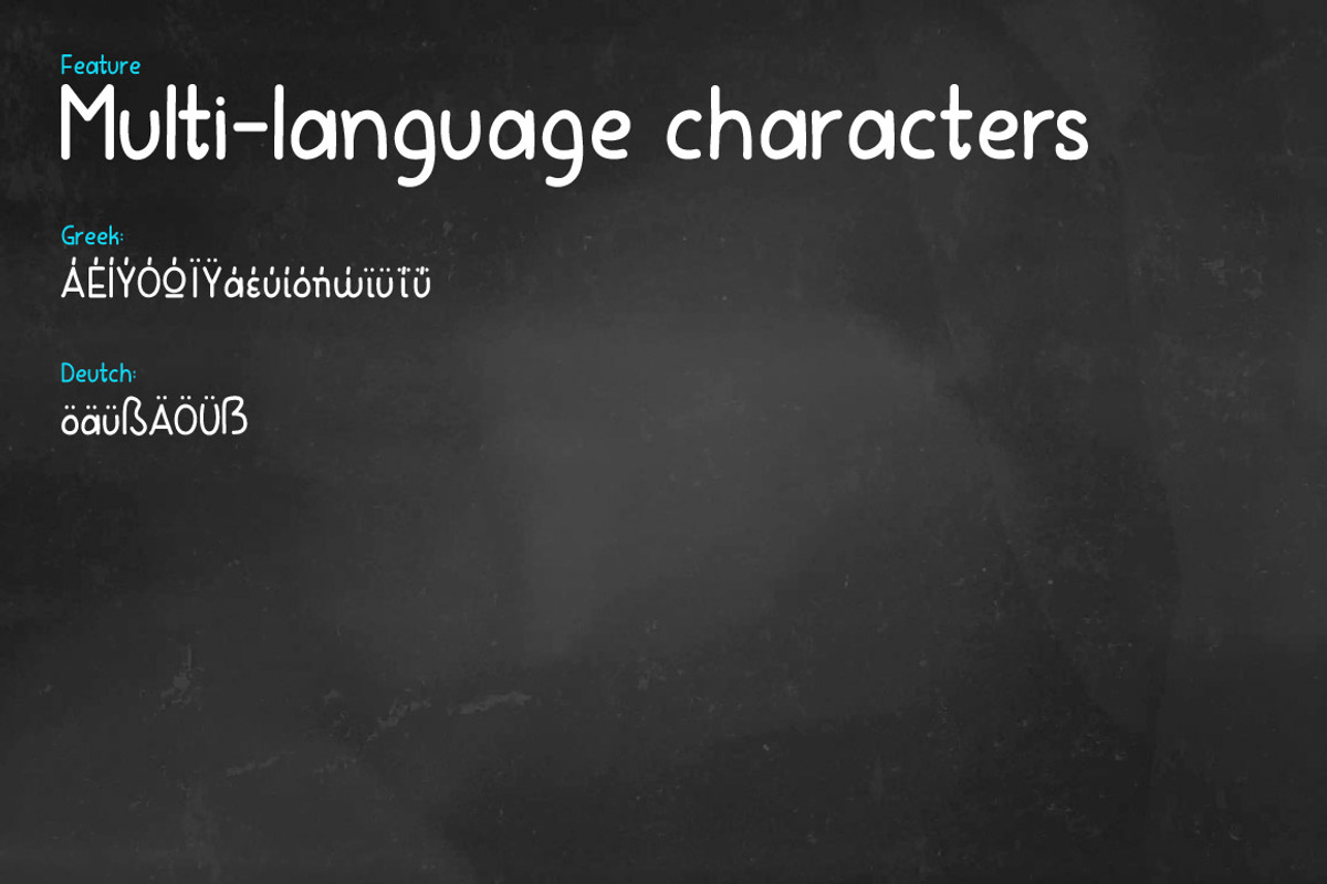 SXHandy - Handwritten Font preview 6