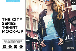 The City Series T-shirt Mock-up Pack