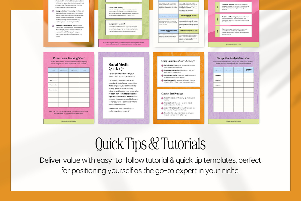 eBook + Workbook Coach Bundle CANVA, a Marketing Template by Fallon Gerst (Photo 14 of 30)