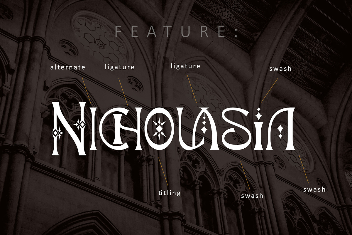 Charming Ornate, a Serif Font by Letterara (Photo 15 of 16)