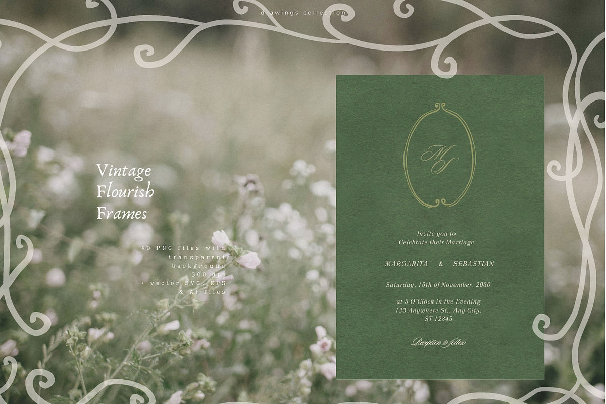Hand Drawn Frames Bundle, a Decorative Illustration by PeDe Designs (Photo 10 of 29)