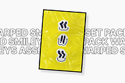 Warped Smiley Face Vector Pack, an Object Graphic by TYPEHEIST (Thumbnail 5 of 7)