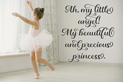 Daughter - A Lovely Calligraphy Font, a Script Font by Doehantz Studio (Thumbnail 2 of 9)