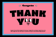 Casgate Black Sans, a Sans Serif Font by Versetype (Thumbnail 11 of 11)