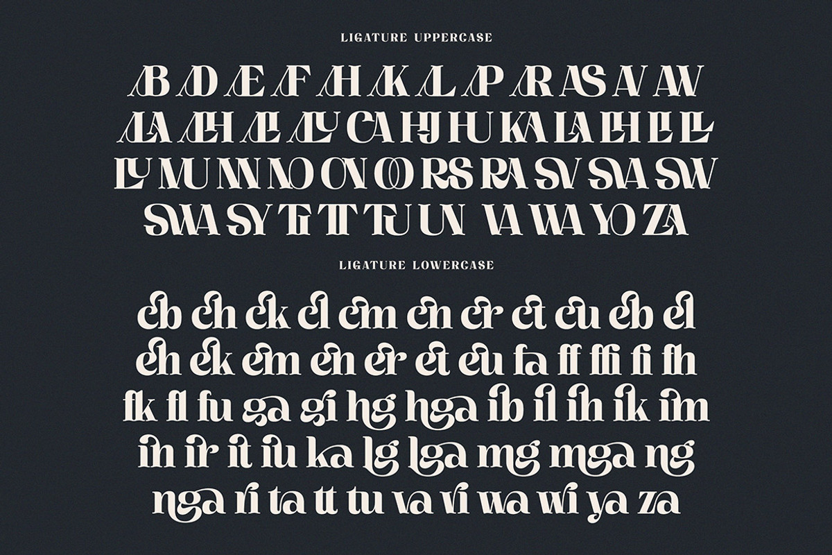 Mangat Lonergan, a Serif Font by Cruzine (Photo 7 of 8)
