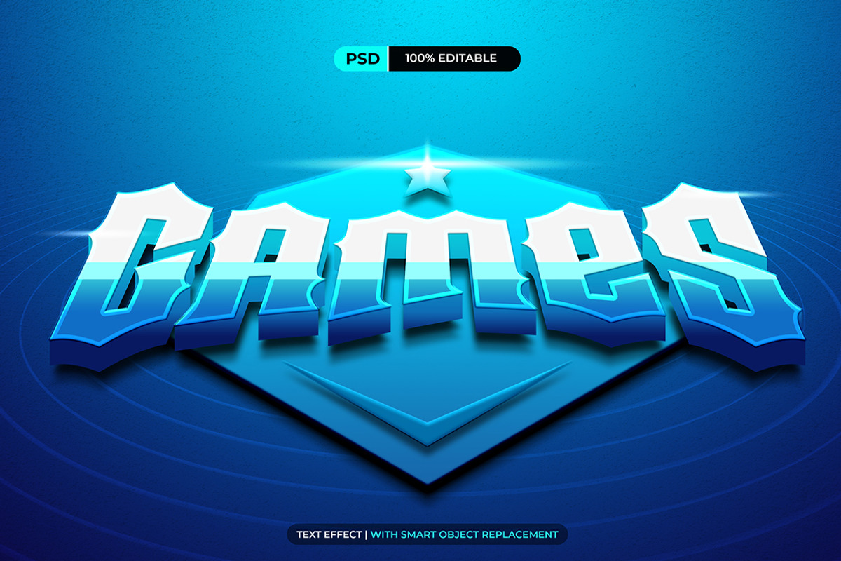 PSD Text Effect - Gaming Style, a Layer Style Add-On by Modaldesain (Photo 3 of 4)