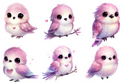 Valentine Day Cute Birds Clipart PNG, an Illustration by Designworld (Thumbnail 4 of 5)