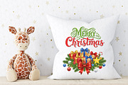 Merry Christmas PNG, an Illustration by Craft Nest (Thumbnail 5 of 6)