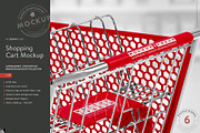 Shopping Cart Branding Mockup, a Product Mockup by INCDesign (Thumbnail 1 of 14)
