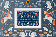 FANTASY ANIMALS AND BIRDS, an Animal Illustration by Irina Skaska (Thumbnail 1 of 10)