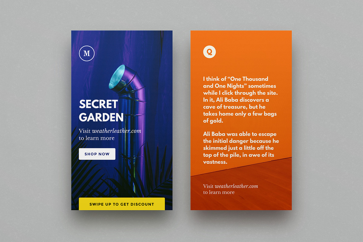 Rogue: 12 Instagram Template Bundle, a Social Media Template by Nice, Very Nice (Photo 5 of 9)