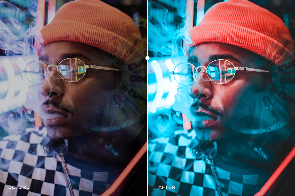 Dope Portrait Lightroom Presets, an Action Add-On by Lavinsky Art Store (Photo 9 of 11)