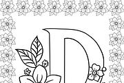 Beautiful A to Z Affirmation Colorin, a Healthcare Illustration by Noorist (Thumbnail 8 of 53)