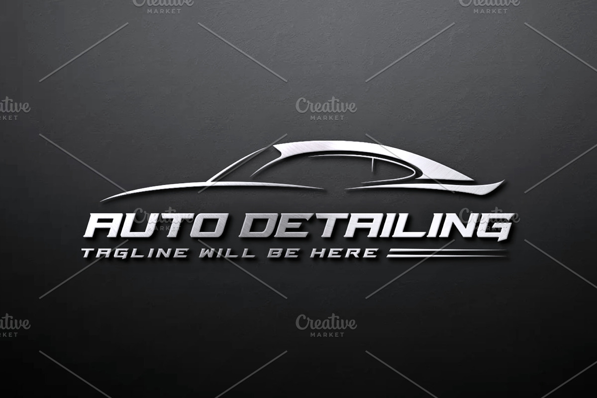 Auto Detailing Logo Template, a Branding & Logo Template by Nahid Hasan Nilim (Photo 5 of 7)
