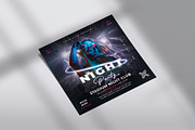 Nightclub Flyer, Night Party Flyer, a Flyer Template by Artphic (Thumbnail 4 of 4)