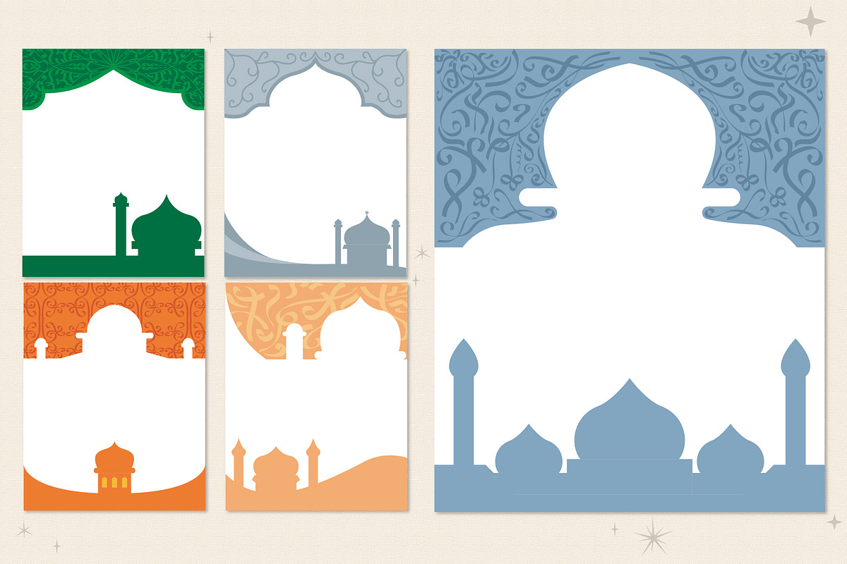 30 mosque footer and header, a Flyer Template by Pikgura (Photo 2 of 4)