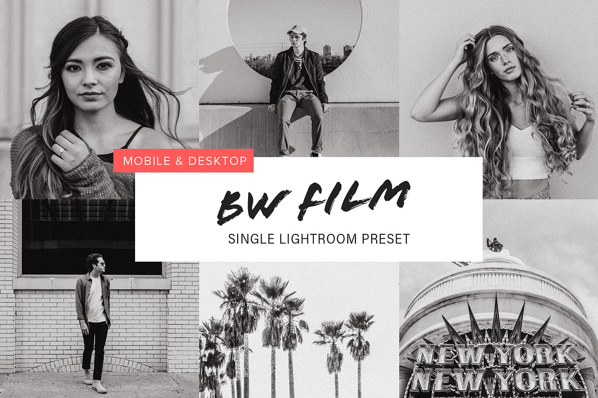 Black and White Film Preset