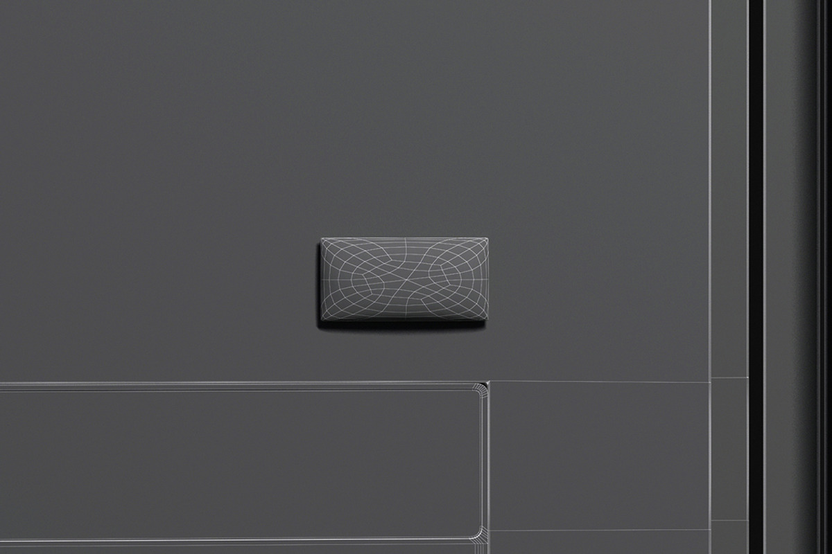 Rectangle Fridge Magnet 3D Model, an Object 3D Model by rebrandy (Photo 8 of 9)