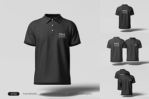 Polo Shirt Mockup