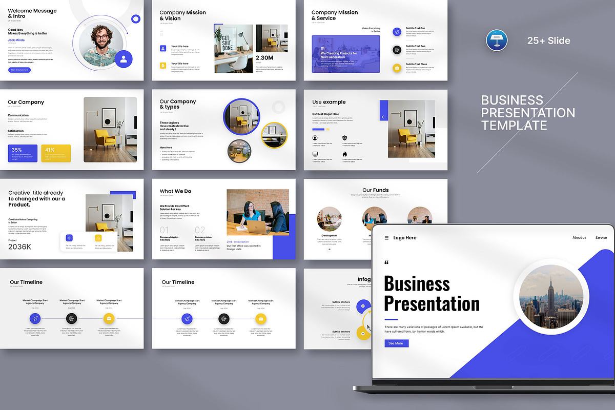 Business Plan Presentation, a Presentation Template by KreateTribe (Photo 5 of 6)