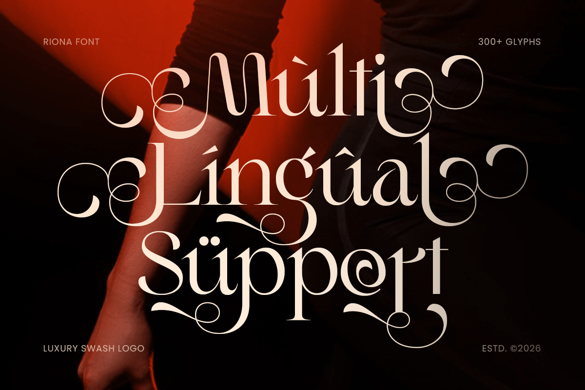 Riona - Luxury Swash Logo Font, a Serif Font by Sensatype (Photo 12 of 12)