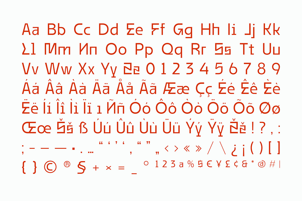 Ragman - Futuristic Sans 9 Fonts, a Sans Serif Font by Casloop Studio (Photo 6 of 10)