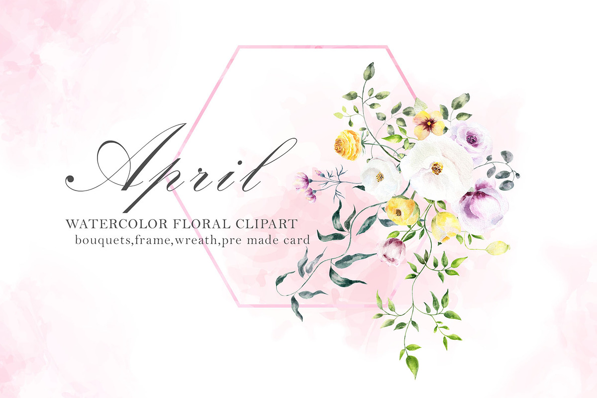 APRIL, an Illustration by ViсkyArtDesign (Photo 1 of 14)