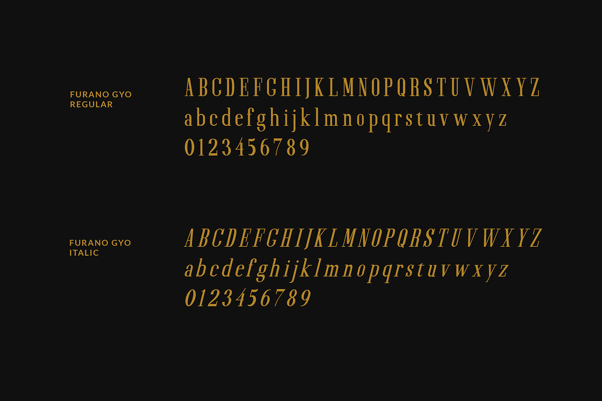 Furano Gyo Font preview 3