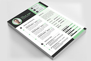 Clean & Bright CV  Resume Template, a Resume Template by graphicforest (Thumbnail 5 of 9)