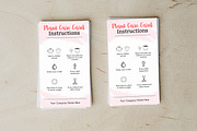 Plant Care Card Template, a Templates & Theme by Snapybiz (Thumbnail 3 of 10)