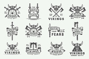 Vintage Vikings Bundle, a Branding & Logo Template by AkimD (Thumbnail 3 of 7)