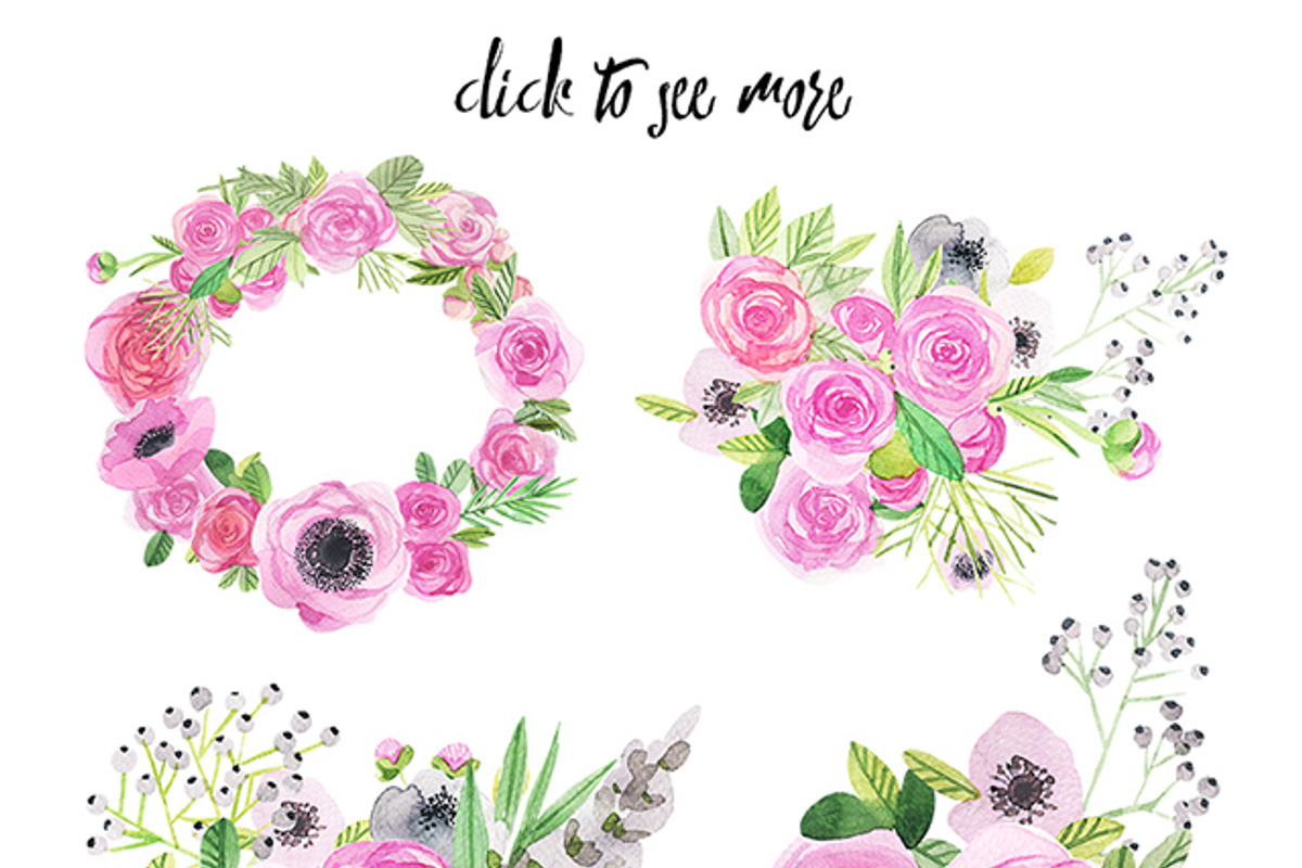 Love you Mommy-illustration set, an Animal Illustration by KatBranchArt (Photo 4 of 7)