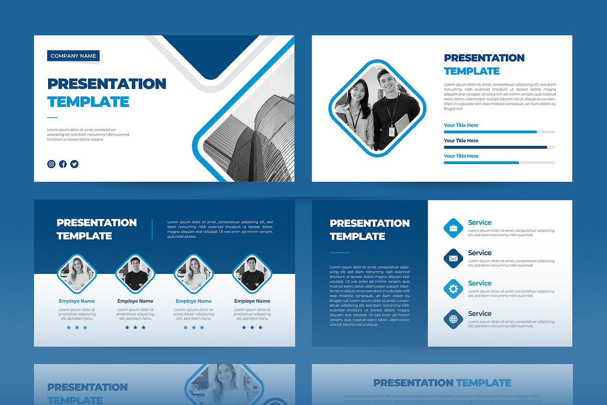 Elevated B2B Proposal Deck, a Presentation Template by CreativeUP (Photo 5 of 6)