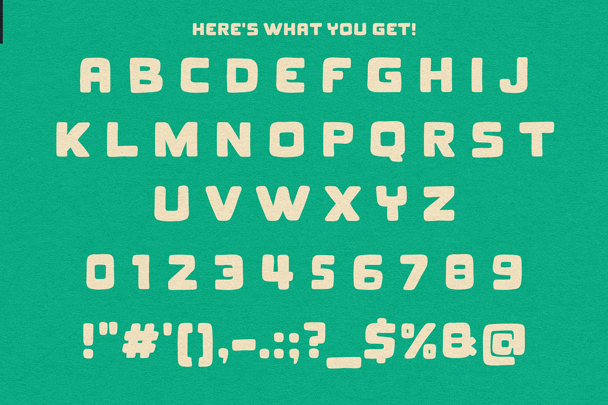 Warehouse by Eric Pond Designs, a Sans Serif Font by Eric Pond Designs (Photo 3 of 4)