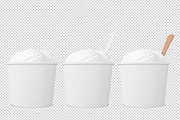 Ice cream cup mockup, a Cups & Container Mockup by NatalyaZelenova (Thumbnail 2 of 5)